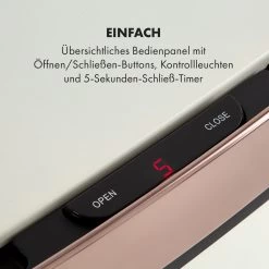 Royal Trash Rose Gold Sensor-Mülleimer 72 Liter Edelstahl -Küchengeräte Geschäft 10035364 de 0006 logo