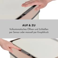 Royal Trash Rose Gold Sensor-Mülleimer 72 Liter Edelstahl -Küchengeräte Geschäft 10035364 de 0007 logo