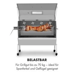 Sauenland Pro XL Spanferkelgrill Drehspieß 15W 4 Rollen Edelstahl -Küchengeräte Geschäft 10035373 de 0004 logo