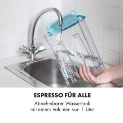 Espressionata Gusto Espressomaschine 1100W 15 Bar Druck -Küchengeräte Geschäft 10035377 de 0005 logo