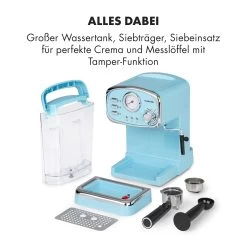 Espressionata Gusto Espressomaschine 1100W 15 Bar Druck -Küchengeräte Geschäft 10035377 de 0008 logo