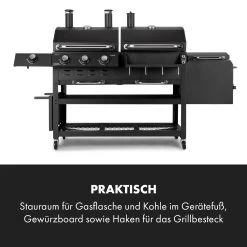 Kingsville Smoker Kombigrill Gas Kohle Smoker 13,5kW 3+1 Brenner 18 Kingsville Smoker Kombigrill Gas Kohle Smoker 13,5kW 3+1 Brenner -Küchengeräte Geschäft 10035409 de 0006 logo
