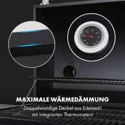 Kingsville Smoker Kombigrill Gas Kohle Smoker 13,5kW 3+1 Brenner 22 Kingsville Smoker Kombigrill Gas Kohle Smoker 13,5kW 3+1 Brenner -Küchengeräte Geschäft 10035409 de 0010 logo