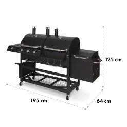 Kingsville Smoker Kombigrill Gas Kohle Smoker 13,5kW 3+1 Brenner 23 Kingsville Smoker Kombigrill Gas Kohle Smoker 13,5kW 3+1 Brenner -Küchengeräte Geschäft 10035409 yy 0011 logo