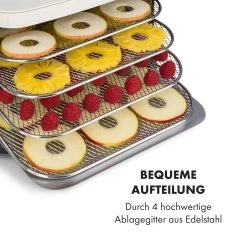 Tutti Frutti Dörrautomat 400W 35-80°C 8 Liter 16 Tutti Frutti Dörrautomat 400W 35-80°C 8 Liter -Küchengeräte Geschäft 10035481 de 0006 logo