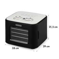 Tutti Frutti Dörrautomat 400W 35-80°C 8 Liter 19 Tutti Frutti Dörrautomat 400W 35-80°C 8 Liter -Küchengeräte Geschäft 10035481 yy 0009 logo Klarstein Tutti Frutti Dehydrator Black