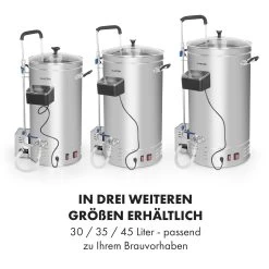 Brauheld Pro Maischekessel 3300W 70L 30-100°C Umwälzpumpe Edelstahl -Küchengeräte Geschäft 10035516 de 0009 logo