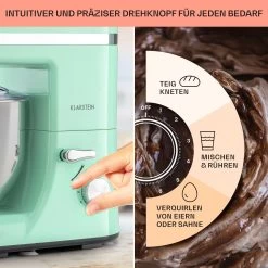 Bella Elegance Küchenmaschine 2000W 2,7PS 5,2 Ltr Edelstahl BPA-frei -Küchengeräte Geschäft 10035520 de 0004 usp
