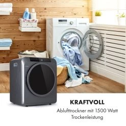 EZ Dry Wäschetrockner Ablufttrockner 1500W 6kg 60cm -Küchengeräte Geschäft 10035544 de 0004 logo