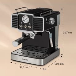 Gusto Classico Espressomaker 1350 Watt 20 Bar Druck 1,5 Liter 17 Gusto Classico Espressomaker 1350 Watt 20 Bar Druck 1,5 Liter -Küchengeräte Geschäft 10035564 yy 0008 logo