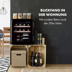 Vinetage 12 Getränkekühler Kühlschrank 48 Liter 4-22°C Retro-Design 12 Vinetage 12 Getränkekühler Kühlschrank 48 Liter 4-22°C Retro-Design -Küchengeräte Geschäft 10035568 de 0002 logo
