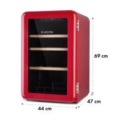 Vinetage 19 Uno Getränkekühler Kühlschrank 70 Ltr 4-22°C Retro-Design -Küchengeräte Geschäft 10035571 yy 0008 logo