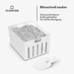 Icefestival Bullet Eiswürfelbereiter 400W 1,9l 20kg/24h -Küchengeräte Geschäft 10035578 de 0006 usp