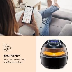 VitAir Smart Heißluftfritteuse App-Steuerung / 1400W / 7,75 Ltr / 20 Programme 12 VitAir Smart Heißluftfritteuse App-Steuerung / 1400W / 7,75 Ltr / 20 Programme -Küchengeräte Geschäft 10035592 de 0003 logo