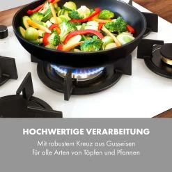 Goldflame 5 Gaskochfeld 5-flammig Messing-Brenner Glaskeramik -Küchengeräte Geschäft 10035615 de 0007 logo