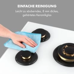 Goldflame 5 Gaskochfeld 5-flammig Messing-Brenner Glaskeramik -Küchengeräte Geschäft 10035615 de 0008 logo