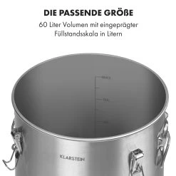 Gärkeller Pro XL Fermentierkessel 60 Liter Ablassventil 304-Edelstahl -Küchengeräte Geschäft 10035622 de 0003 logo