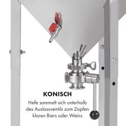 Gärkeller Pro XL Fermentierkessel 60 Liter Ablassventil 304-Edelstahl -Küchengeräte Geschäft 10035622 de 0008 logo