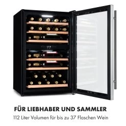 Vinamour 37 Duo Weinkühlschrank 2 Kühlzonen 112 Liter 37 Flaschen 12 Vinamour 37 Duo Weinkühlschrank 2 Kühlzonen 112 Liter 37 Flaschen -Küchengeräte Geschäft 10035663 de 0003 logo