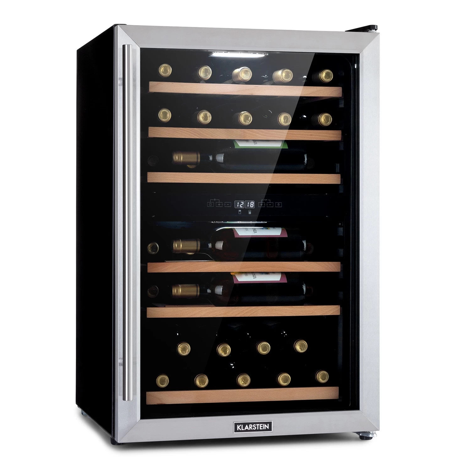 Vinamour 37 Duo Weinkühlschrank 2 Kühlzonen 112 Liter 37 Flaschen 3 Vinamour 37 Duo Weinkühlschrank 2 Kühlzonen 112 Liter 37 Flaschen