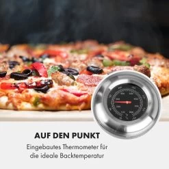 Pizzaiolo Neo Gas-Pizzaofen Inkl. Pizzastein Thermometer Edelstahl 16 Pizzaiolo Neo Gas-Pizzaofen Inkl. Pizzastein Thermometer Edelstahl -Küchengeräte Geschäft 10035708 de 0005 logo