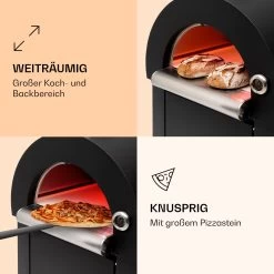 Diavolo Napoletana Pizzaofen Holzofen Rostfreier Edelstahl -Küchengeräte Geschäft 10035759 de 0003 logo