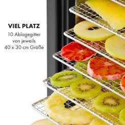 Mega Jerky Dörrautomat 650W 50-80°C LC-Touch-Display Timer 14 Mega Jerky Dörrautomat 650W 50-80°C LC-Touch-Display Timer -Küchengeräte Geschäft 10035853 de 0005 logo