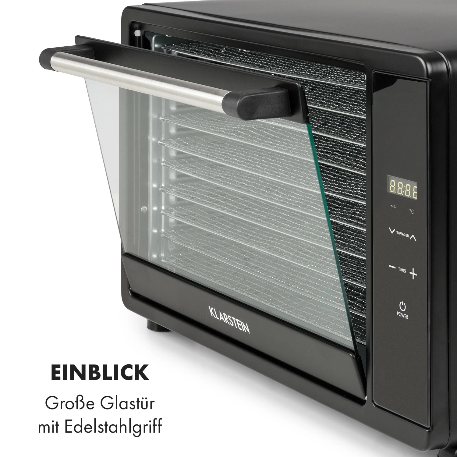 Mega Jerky Dörrautomat 650W 50-80°C LC-Touch-Display Timer 9 Mega Jerky Dörrautomat 650W 50-80°C LC-Touch-Display Timer – Bild 7