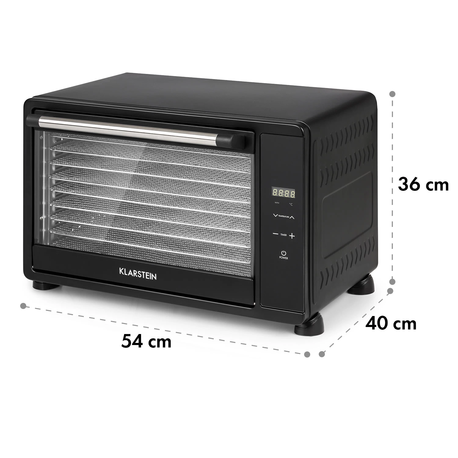 Mega Jerky Dörrautomat 650W 50-80°C LC-Touch-Display Timer 10 Mega Jerky Dörrautomat 650W 50-80°C LC-Touch-Display Timer – Bild 8