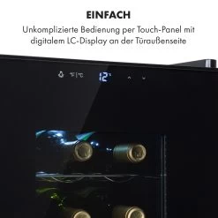 Bellevin 18 Uno Weinkühlschrank 50 Liter 11-18 °C LED Touch SingleZone 14 Bellevin 18 Uno Weinkühlschrank 50 Liter 11-18 °C LED Touch SingleZone -Küchengeräte Geschäft 10035863 de 0004 logo