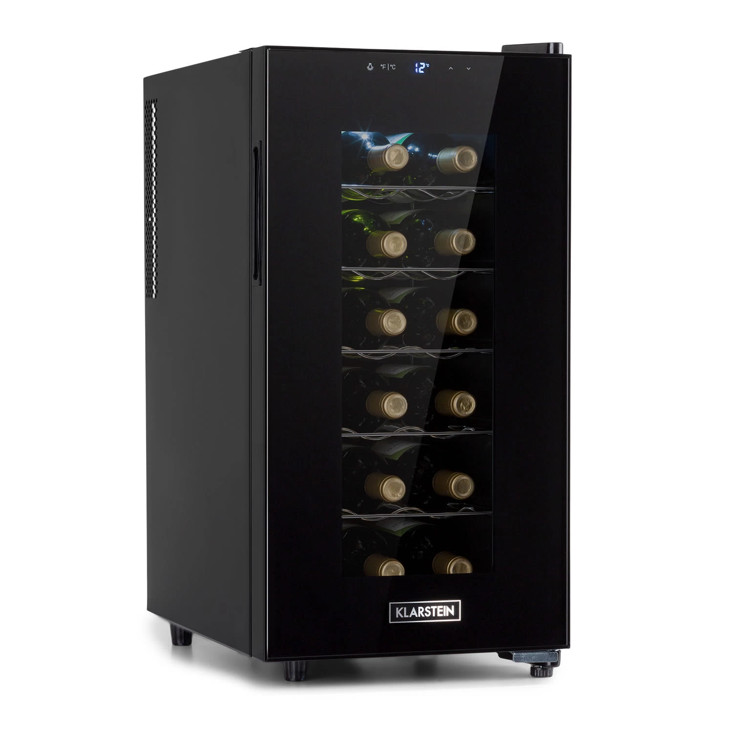 Bellevin 18 Uno Weinkühlschrank 50 Liter 11-18 °C LED Touch SingleZone 3 Bellevin 18 Uno Weinkühlschrank 50 Liter 11-18 °C LED Touch SingleZone