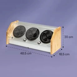 Garonne 6 Uhrenbeweger 6 Uhren 3 Geschwindigkeiten 4 Modi Bambus -Küchengeräte Geschäft 10036043 yy 0005 logo