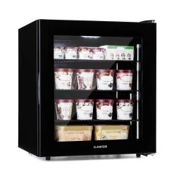 IceAge 88 Gefrierschrank 88 Liter EEK E 3 Etagen Thermostat Glasfront