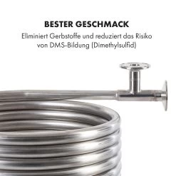 Counterflow Gegenstromkühler Ø28cm 9 Schleifen 304 Edelstahl 12 Counterflow Gegenstromkühler Ø28cm 9 Schleifen 304 Edelstahl -Küchengeräte Geschäft 10036084 de 0005 logo