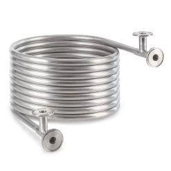 Counterflow Gegenstromkühler Ø28cm 9 Schleifen 304 Edelstahl