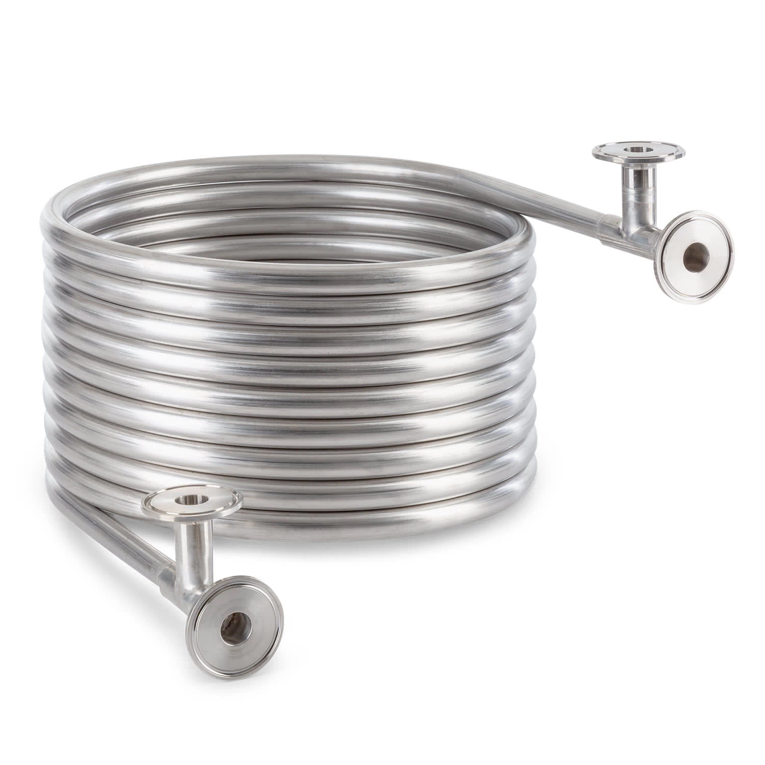 Counterflow Gegenstromkühler Ø28cm 9 Schleifen 304 Edelstahl 3 Counterflow Gegenstromkühler Ø28cm 9 Schleifen 304 Edelstahl