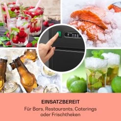 Powericer XL Eiswürfelmaschine 20 Kg/Tag 145 Watt -Küchengeräte Geschäft 10036152 de 0003 usp