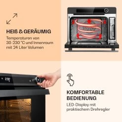 VaporChef Dampfbackofen 230 °C 24 L Drehregler EEK A -Küchengeräte Geschäft 10036174 de 0004 logo