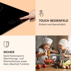 Virtuosa 3 Slim Kochfeld 3 Felder 5000 W Dualzone Timer Keramik -Küchengeräte Geschäft 10036334 de 0004 logo