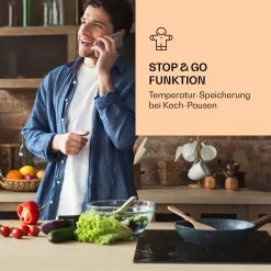 Virtuosa 3 Slim Kochfeld 3 Felder 5000 W Dualzone Timer Keramik -Küchengeräte Geschäft 10036334 de 0005 logo