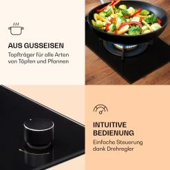 Goldflame Gaskochfeld 1 Wokbrenner Glaskeramik -Küchengeräte Geschäft 10036336 de 0003 logo