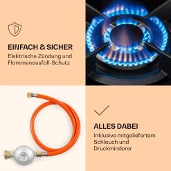 Goldflame Gaskochfeld 1 Wokbrenner Glaskeramik -Küchengeräte Geschäft 10036336 de 0005 logo