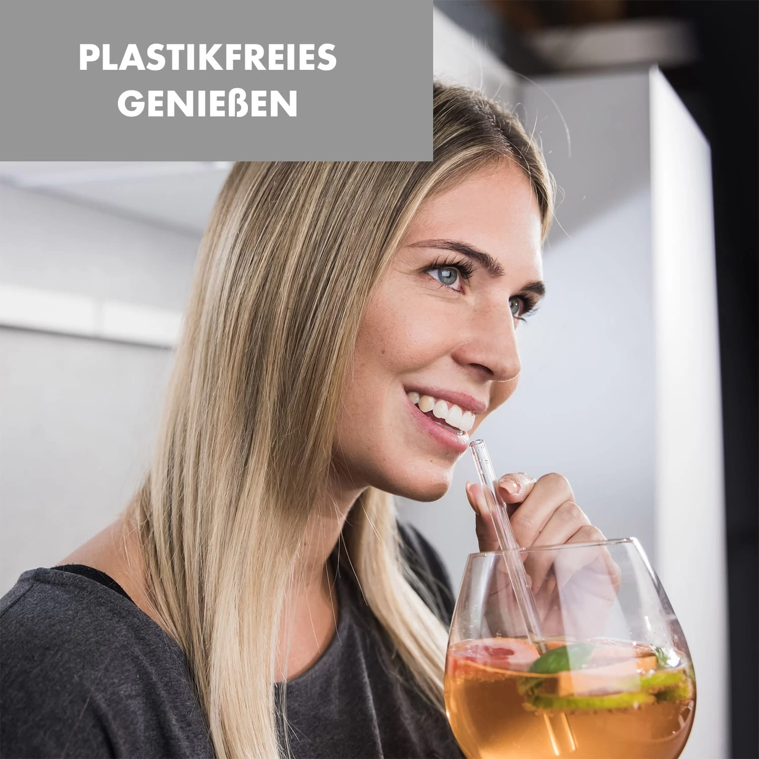 Glaswerk Frezzeria Glasstrohhalme 7 Stück 0,8 X 15 Cm (ØxH) Holzhalterung Bürste 5 Glaswerk Frezzeria Glasstrohhalme 7 Stück 0,8 X 15 Cm (ØxH) Holzhalterung Bürste – Bild 3