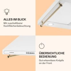 Victoria Dunstabzugshaube 60cm Retro-Design 644,5m³/h 2 LED-Lampen -Küchengeräte Geschäft 10036449 de 0004 logo