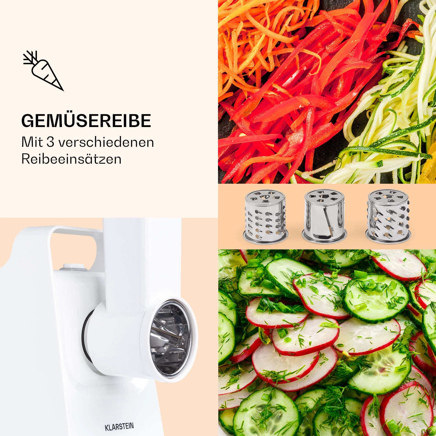 Mighty Mince Elektrischer Fleischwolf 500 - 1361 Watt 3 Lochscheiben 7 Mighty Mince Elektrischer Fleischwolf 500 - 1361 Watt 3 Lochscheiben – Bild 5