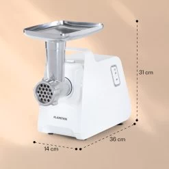 Mighty Mince Elektrischer Fleischwolf 500 - 1361 Watt 3 Lochscheiben 17 Mighty Mince Elektrischer Fleischwolf 500 - 1361 Watt 3 Lochscheiben -Küchengeräte Geschäft 10036478 yy 0008 logo