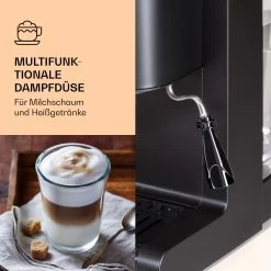 Passionata 20 Espressomaschine 20 Bar 6 Tassen 1,25 Liter Milchschaum -Küchengeräte Geschäft 10037855 de 0004 logo