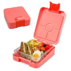 Küchengeräte Geschäft 25 Schmatzfatz Easy Snackbox 4 Fächer 18 X 15 X 5 Cm (BxHxT)