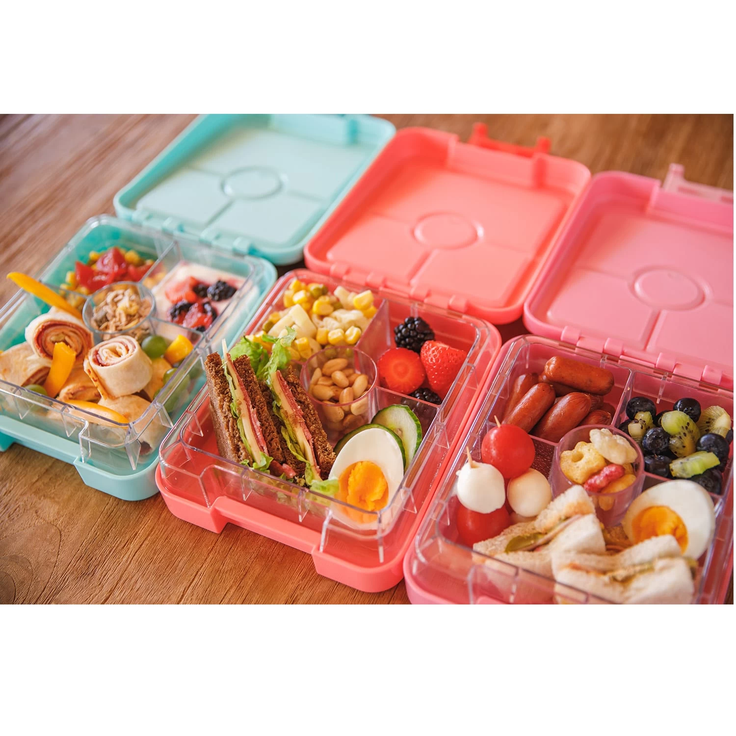 Schmatzfatz Easy Snackbox 4 Fächer 18 X 15 X 5 Cm (BxHxT) 5 Schmatzfatz Easy Snackbox 4 Fächer 18 X 15 X 5 Cm (BxHxT) – Bild 3