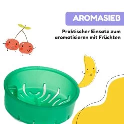 Schmatzfatz Trinkflasche Sportflasche 350 Ml 18 Cm Tritan -Küchengeräte Geschäft 10037960 de 0006 usp